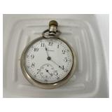 Waltham Sterling Silver Pocket Watch