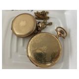 2 Gold Filled Pocket Watches