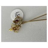 2- 10K Victorian Stick Pins