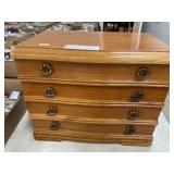 Empty Wooden Jewelry Box