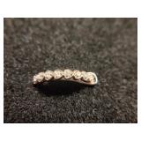 10K Rose Gold Diamond Band
