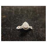 10K Diamond Ring