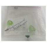 3 Emeralds- 13ct, 9.6 ct & 6 ct.