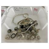 20 Pc. Sterling Silver Jewelry
