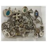 20 Pc. Sterling Silver Jewelry