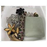 17 Pc. Rhinestone Jewelry