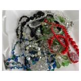 15 Pc. Glass & Crystal Jewelry