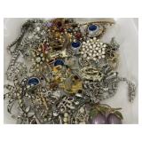 34 Pc. Rhinestone Jewelry