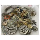 34 Pc. Rhinestone Jewelry