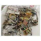 34 Pc. Rhinestone Jewelry