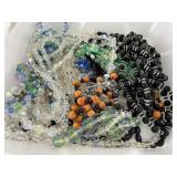 14 Pc. Glass & Crystal Jewelry