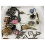 25 Pc. Victorian Style Jewelry, G.F., etc.