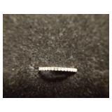 10K Rose Gold Diamond Band