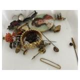 28 Pc. Victorian Style JEwelry, G.F., etc.