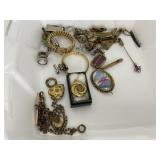 29 Pc. Victorian Style Jewelry, G.F., etc.