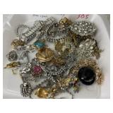 34 Pc. Rhinestone Jewelry