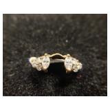 14K Diamond Wrap