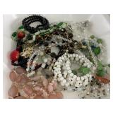15Pc. Glass & Crystal Jewelry