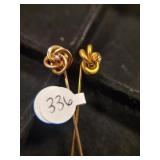 2-10K Victorian Stick Pins