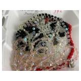 14 Pc. Glass & Crystal Jewelry