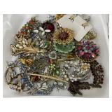 34Pc. Rhinestone Jewelry