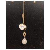 10K Diamond Pendant & Chain