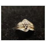 10K Diamond Ring