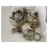18 Pc. Sterling Silver Jewelry