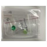 2 Emeralds - 5.8ct & 7.45ct