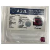 6.45ct Ruby Natural AGSL Cert.