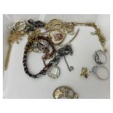 22 Pc. Sterling Silver Jewelry.