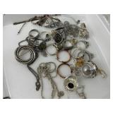 30 Pc. Sterling Silver Jewelry