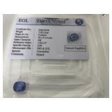 7.3 ct. Sapphire Natural EGL Cert.