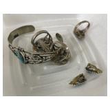 5 Pc. Native American Silver