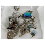 18 Pc. Sterling Silver Jewelry