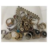 18 Pc. Sterling Silver Jewelry