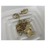 2 -14K Pendants & Chains