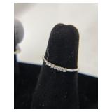 14K Diamond Band