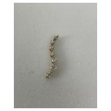 14K Diamond Journey Pendant