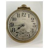Waltham Pocket Watch Train Motif
