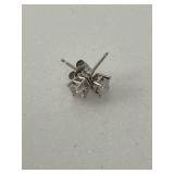 10K Diamond Solitaire Earrings