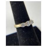 Appraised 14K Diamond Ring