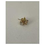 Appraised 14K Diamond Stud Earrings
