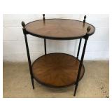 Wood & Metal Side Table
