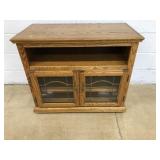 Oak Entertainment/ TV Stand