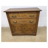 Oak Wash Stand
