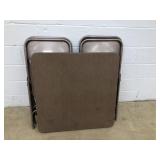 Samsonite 5 Pc. Card Table & Chairs