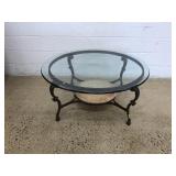 Glass Top Coffee Table
