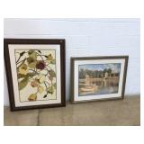 (2) Framed & Matted Prints