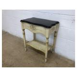 Paint Decorated Side Table